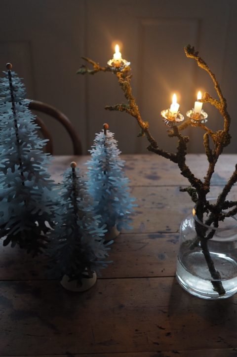 Nordic Winter Mood collection of DIY paper art decorations for Christmas