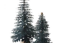 Christmas tree paper decoration elegant and modern - place it in the window, office or as a centerpiece on the table