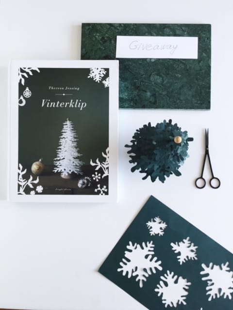 Giveaway - win Vinterklip book and DIY kit paper tree